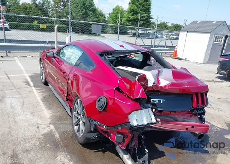 2016 Ford Mustang Gt Premium из США, поврежденный, VIN 1FA6P8CF1G5218326